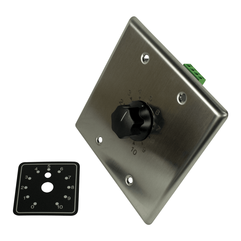 Atlas Sound E408-250 Precision, Plate Mounted 70.7V 250W Attenuator