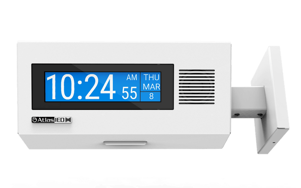 Atlas Sound IP-DDS PoE+ Compliant IP Dual Sided LCD Endpoint with Speakers and LED Flasher