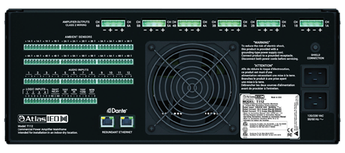 Atlas Sound T112 – TitanONE Smart Power Amplifier Mainframe Amplifier Atlas Sound