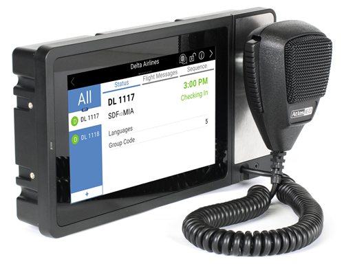 Atlas Sound 571 – GLOBALCOM Mic Station (571C CobraNet / 571D Dante) Communication Station Atlas Sound