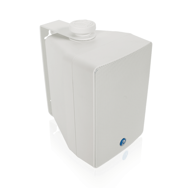 Atlas Sound SM42T-WH 4" 2-Way Weather Resisant Speaker (Pair, White)
