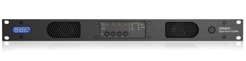 Atlas Sound DPA804 – 800-Watt Networkable 4-Channel Power Amplifier with Optional Dante Network Audio Amplifier Atlas Sound