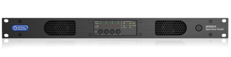 Atlas Sound DPA804 – 800-Watt Networkable 4-Channel Power Amplifier with Optional Dante Network Audio Amplifier Atlas Sound