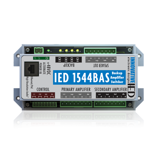 Atlas Sound IED1544BAS – Four Channel Backup Amplifier Switch Amplifier Accessory Atlas Sound