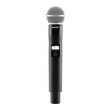 Shure QLXD2/B58 Handheld Transmitter with Beta®58A Microphone Microphones Shure