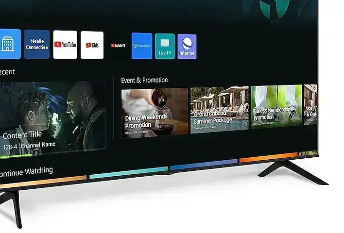 Samsung HG55CU700NFXZA 55" UHD 4K Hospitality TV Pro Idiom HD Content Decryption DRM