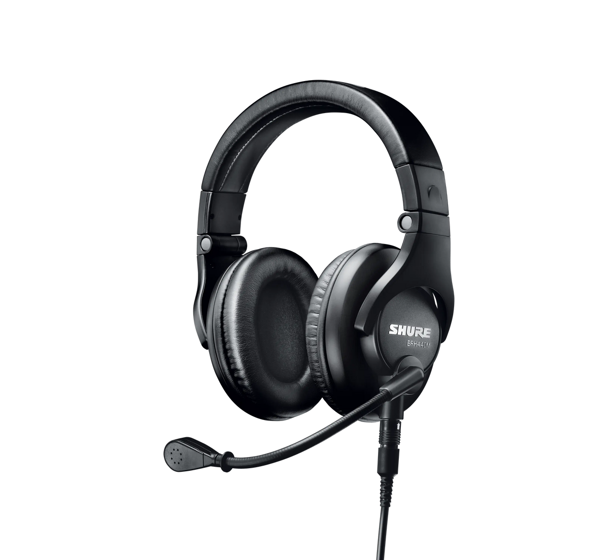 Shure BRH440M-LC Dual-Sided Broadcast Headset, less cable Microphones Shure