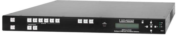 Lightware MMX6x2-HT200 Multiport HDMI and TPS Matrix Switcher - 91310030