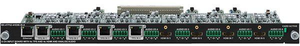 Lightware MX-4TPS2-4HDMI-IB-A TPS and HDMI Combo Input Board with Analog Audio - 91120042