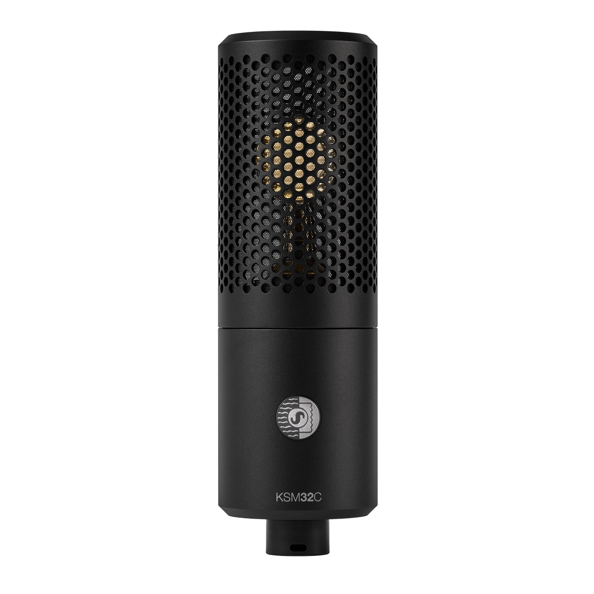 Shure KSM32/SL Cardioid Studio Condenser Microphone–Studio Model (Champagne), with A32SM and Aluminum Case Microphones Shure