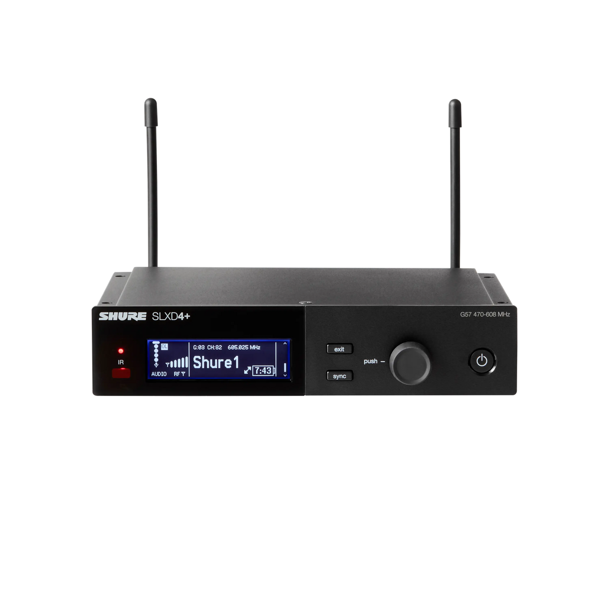 Shure SLXD14/DL4B – Digital Wireless Lavalier System Microphones Shure