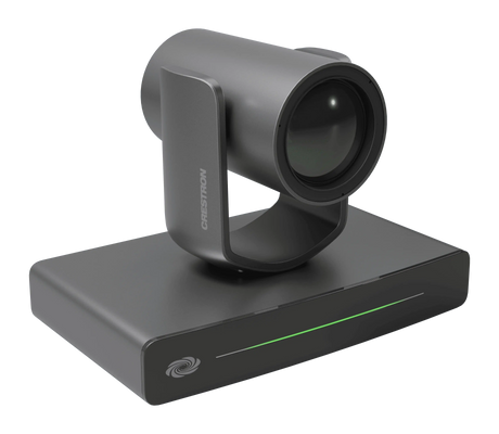 Crestron Collab Large Conference Room — Zoom Rooms with 1 Beyond i12D 3-Camera Intelligent Switching, Sennheiser Ceiling Mic and PoE Speakers Video Conferencing System Bundle Crestron
