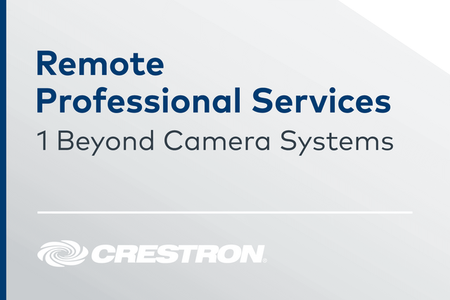 1 beyond IV-PROSERVICE-1B Camera Systems Remote Professional Services - Creation Networks
