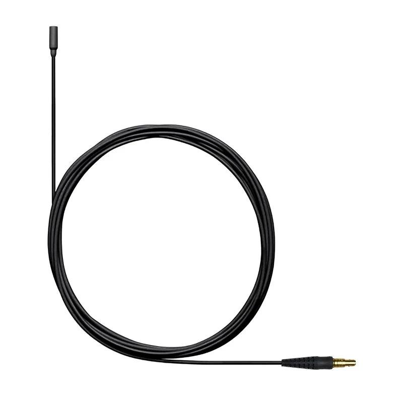 Shure TL48B/O-LEMO1-A TwinPlex Omnidirectional Subminiature Lavalier Microphone, Black, with LEMO Connector and Accessories