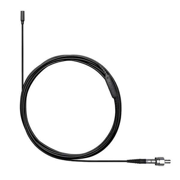 Shure TL48B/O-LEMO6-A TwinPlex Omnidirectional Subminiature Lavalier Microphone, Black, with LEMO Connector and Accessories