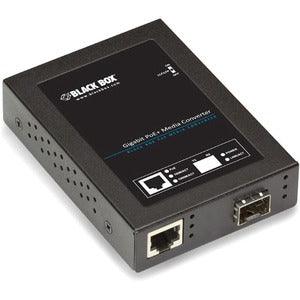 Black Box LPS535A-SFP MEDIA CONVERTER GIGABIT ETHERNE T POE+ SFP