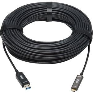 Tripp Lite U428F-20M-D3 USB-A to USB-C AOC Cable