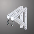 Draper 10" or 14" (25 cm or 36 cm) White Wall Brackets - White – 227214 Projection Screens Draper