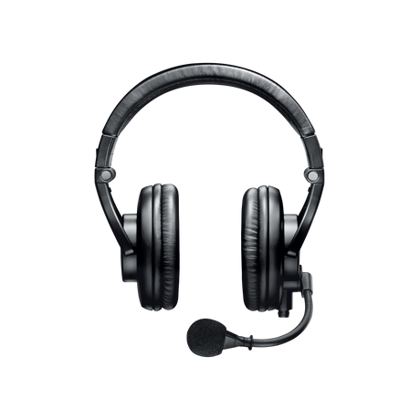 Shure BRH440M-LC Dual-Sided Broadcast Headset, less cable Microphones Shure