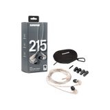 Shure SE215 Pro Sound-Isolating Earphones (Clear) - SE215-CL Microphones Shure