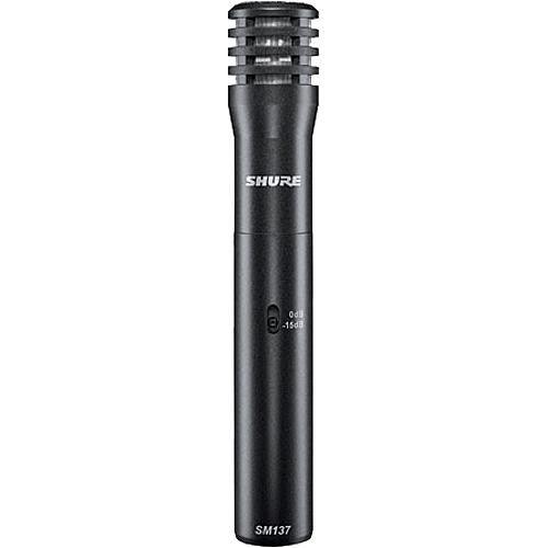 Shure SM137-LC-TA Small-Diaphragm Cardioid Condenser Microphone (TAA-Compliant)