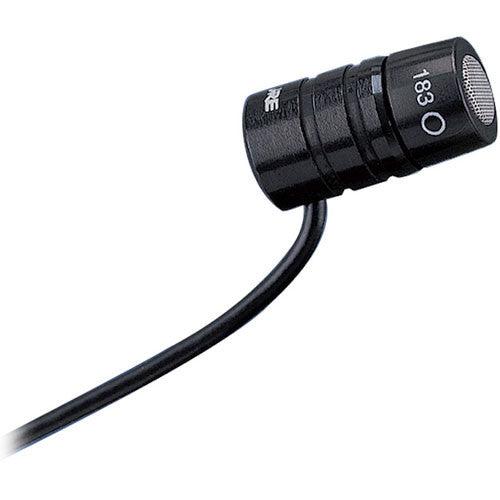 Shure MX183-TA Omni-Directional Lavalier Condenser Microphone (TAA-Compliant)