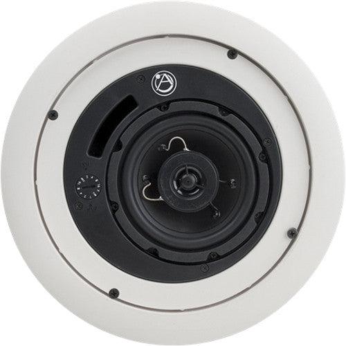 Atlas Sound FAP42TC Strategy II 4" 16W Coaxial Low Profile Ceiling System (Pair, White)