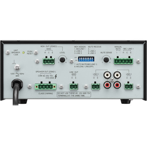 TOA Electronics Amplifier & Mixer - BG-235 CU