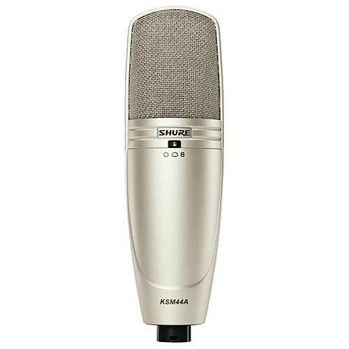 Shure KSM44A/SL-TA Large-Diaphragm Multipattern Condenser Microphone (TAA-Compliant)