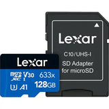 Lexar High-Performance 633x UHS-I microSDHC Memory Card with SD Adapter