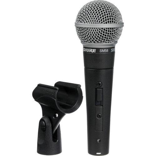 Shure SM58S-TA Vocal Microphone with On/Off Switch (TAA-Compliant)