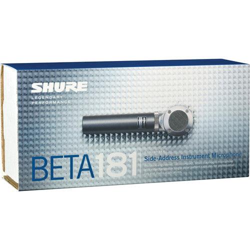 Shure BETA 181/C-TA Cardioid Compact Side-Address Instrument Microphone (TAA-Compliant)