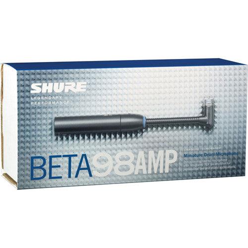 Shure BETA 98AMP/C-TA Miniature Cardioid Drum Microphone (Single Microphone) (TAA-Compliant)