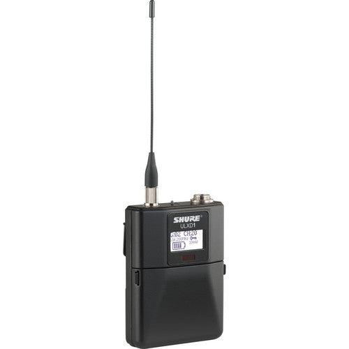 Shure ULXD1TA=-H50 Digital Wireless Bodypack Transmitter with TA4M (H50: 534 to 598 MHz) (TAA-Compliant)