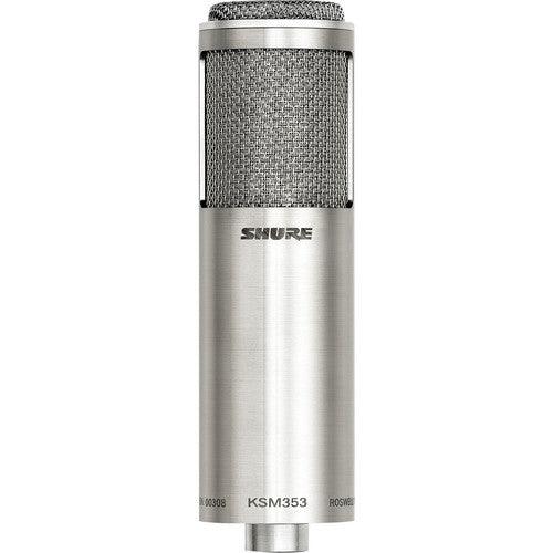 Shure KSM353/ED-TA Premier Bi-Directional Ribbon Microphone (TAA-Compliant)