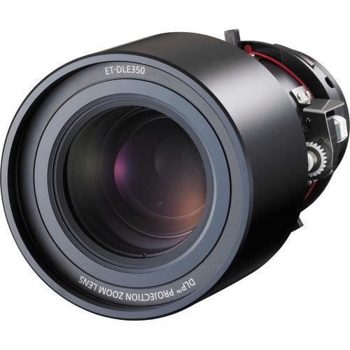 Panasonic ET-DLE450 5.4–8.6:1, zoom, WUXGA (16:10 aspect ratio) / 5.5–8.9:1, zoom, XGA (4:3 aspect ratio) / 5.6–9.0:1, zoom, WXGA (16:10 aspect ratio)