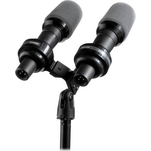 Shure VIP55SM-TA Dual Microphone Holder for SM57 (TAA-Compliant)