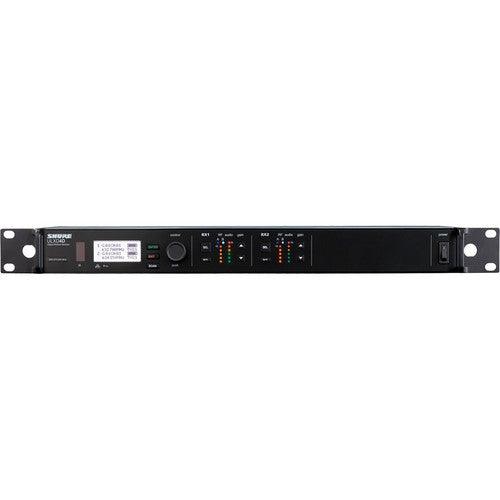 Shure ULXD4DTA=-X52 Dual-Channel Digital Wireless Receiver (X52: 902 to 928 MHz) (TAA-Compliant)