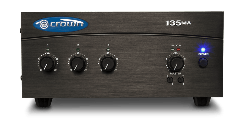 Crown G135MA Mixer Amplifier - Three Input, 35W