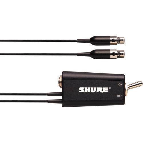 Shure WA662-TA Mute Switch for Two Bodypack Transmitters (TAA-Compliant)