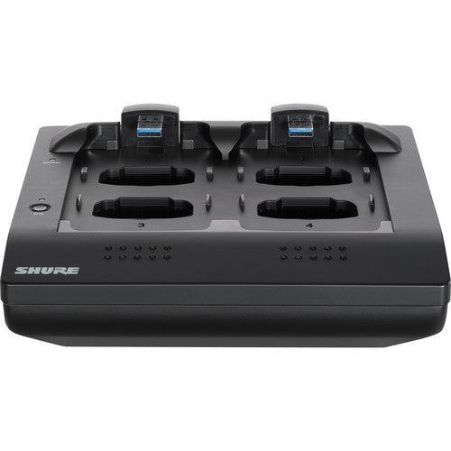 Shure MXWNCS4-TA 4-Port Networked Charging Station (TAA-Compliant)