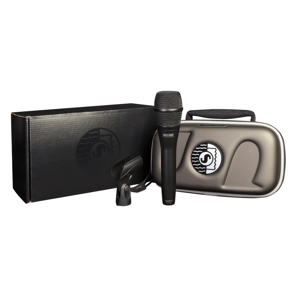 Shure KSM9HS Dual Pattern (Hypercardioid/Subcardioid) Condenser Handheld Vocal Microphone (Black) Microphones Shure