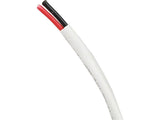 Liberty 14-gauge 2-conductor Unshielded Speaker Wire Plenum-rated (White/500 feet)