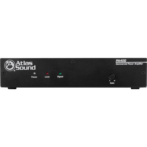 Atlas Sound PA40G 40W Single Channel Power Amplifier with Global Power Supply