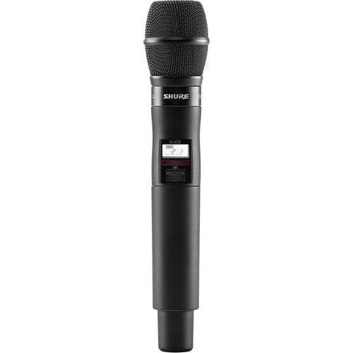 Shure QLXD2TA/KSM9=-V50 Digital Handheld Wireless Microphone Transmitter with KSM9 Capsule (V50: 174 to 216 MHz) (TAA-Compliant)