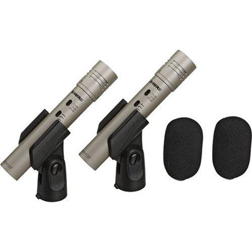 Shure KSM137 STEREO-TA Cardioid Microphone (Stereo Pair) (TAA-Compliant)