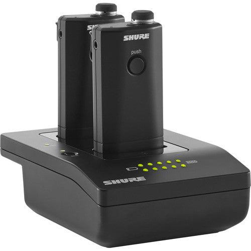 Shure MXWNCS2-TA Networked 2-Port Charging Station (TAA-Compliant)