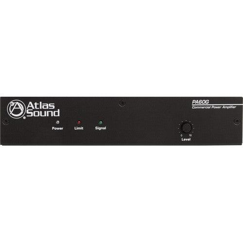 Atlas Sound PA60G 60W Single-Channel Power Amplifier with Global Power Supply
