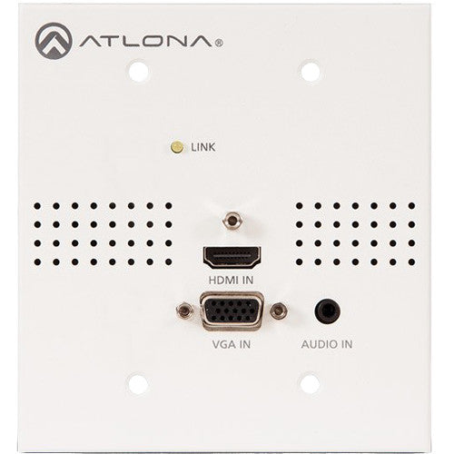 Atlona Blank Face Plate for HDVS-Series Wall Plate Switcher - AT-HDVS-TX-WP-NB