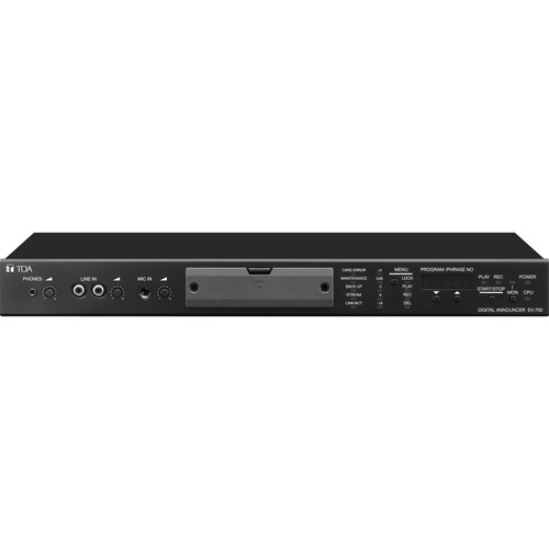 TOA Electronics Digital Announcer for PA System - EV-700PS